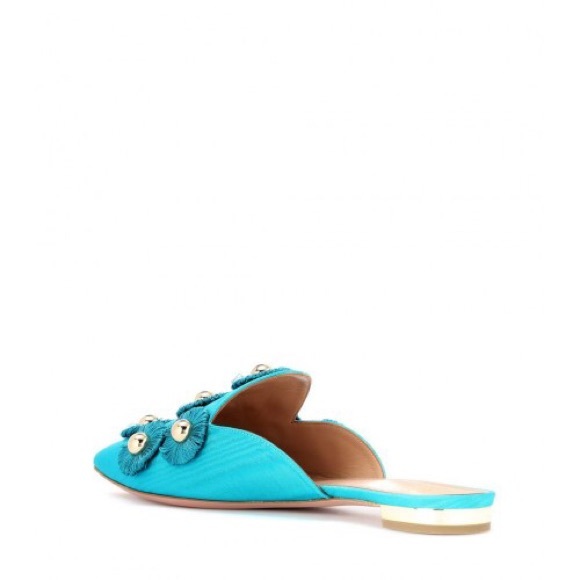 COPY - Aquazzura aqua mules - Picture 2 of 7